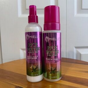Mielle braid set foam & braid scalp moisturizer